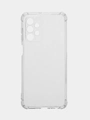 Чехол Samsung Galaxy A23, прозрачный, силиконовый, противоударный, с защитой камеры