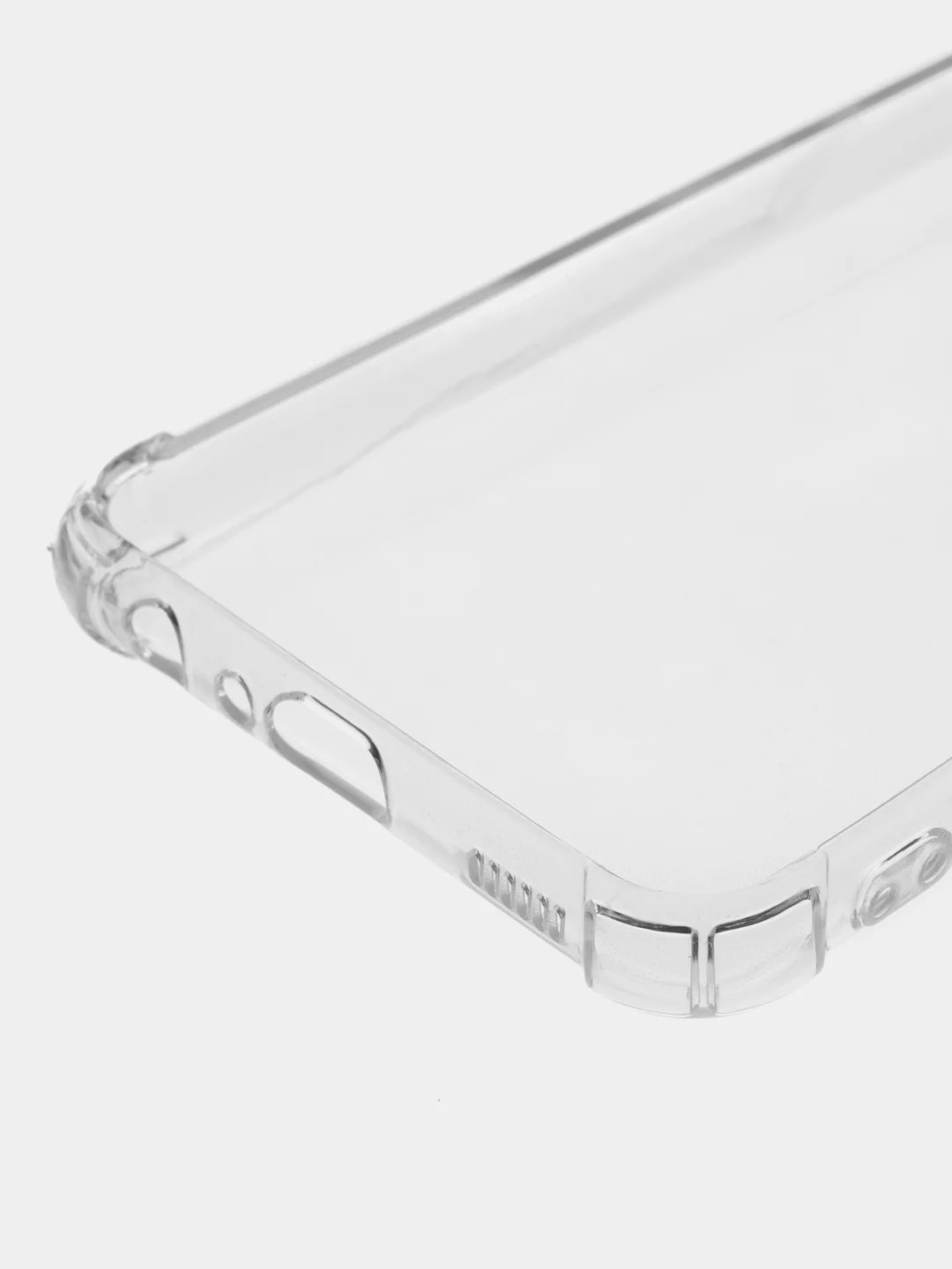 Прозрачный чехол Samsung Galaxy A23, прозрачный, силиконовый, противоударный, с защитой камеры