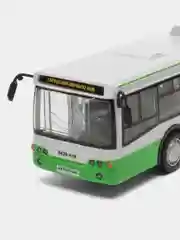 Салатовый троллейбус со светом и звуком