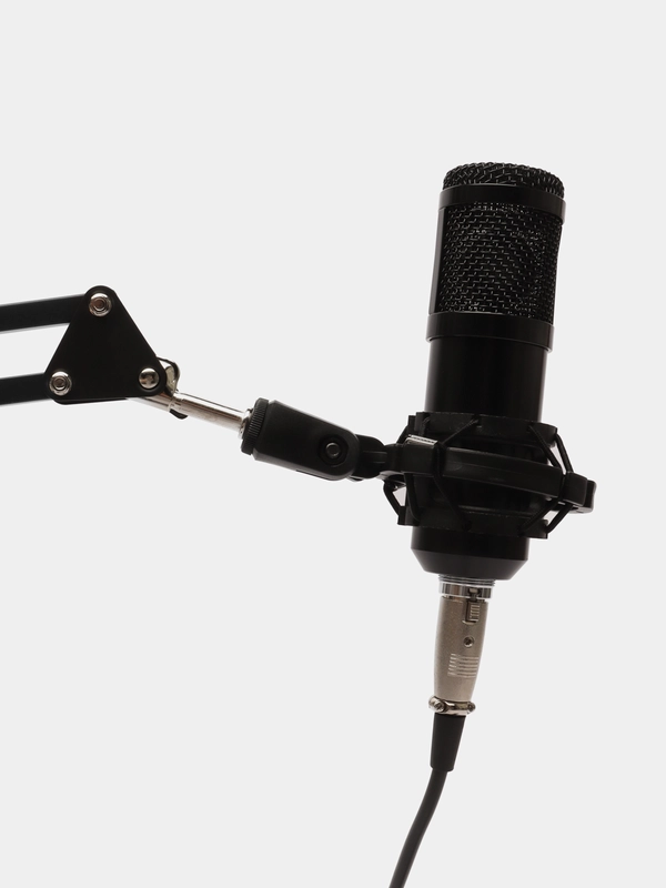Микрофон в комплекте BM800 + USB звуковая карта, 3.5мм