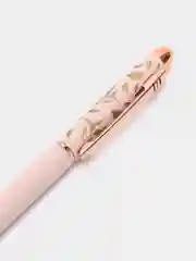 Лавандовый ручка металлическая, в подарочном тубусе, синяя, 1 мм