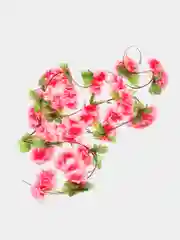 Тёмно-розовый сакура. Искусственная лиана для декора. искусственные цветы