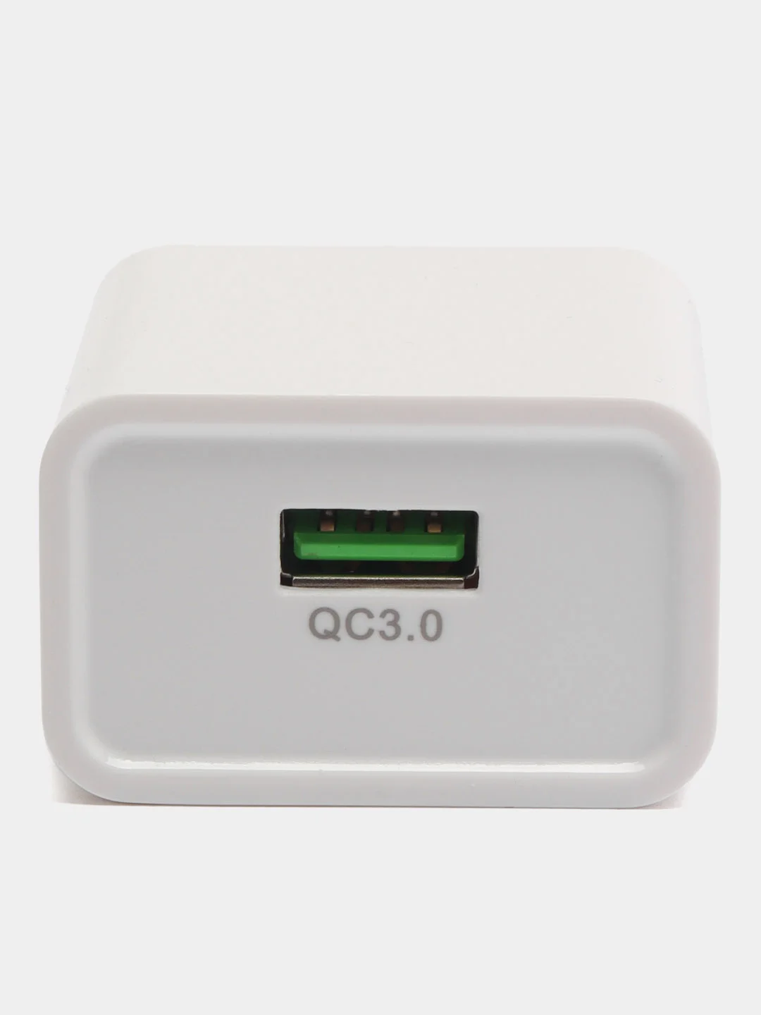 Белый зарядное устройство Maimi T30 Quick Charge 3.0 1xUSB 22.5W White Блок+USB Type-C/USB Micro