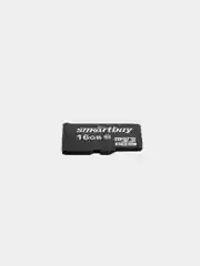 Карта памяти Smartbuy MicroSD 16 Gb Class 10, флешка, флеш карта