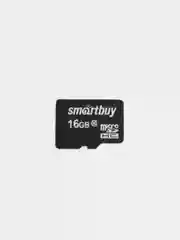 Карта памяти Smartbuy MicroSD 16 Gb Class 10, флешка, флеш карта