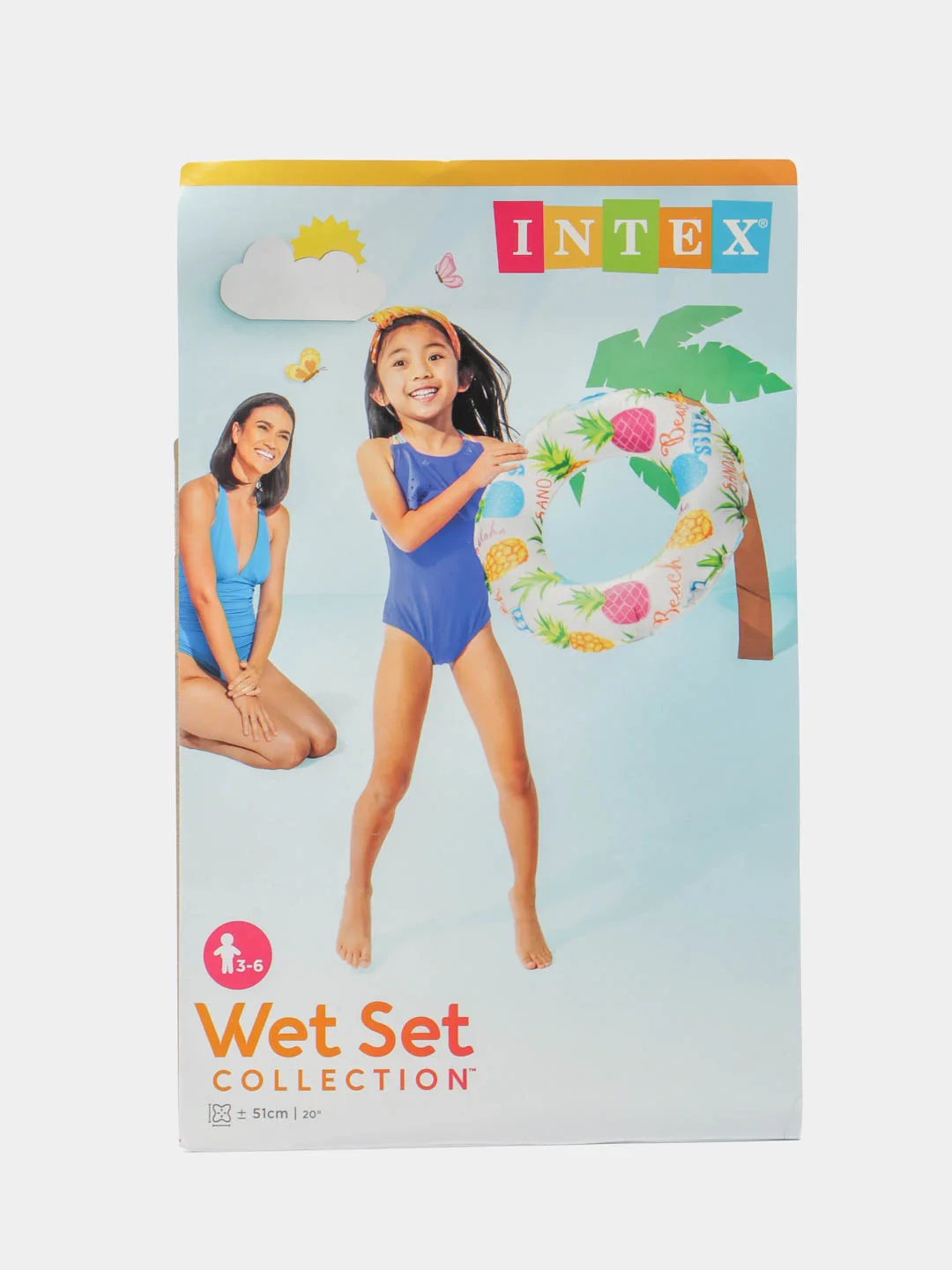 Круг для плавания детский INTEX