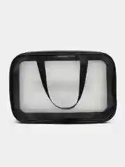 Черный водонепроницаемая сумка-косметичка Washbag косметичка,  для бассейна, душа,женская аптечка