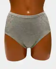 Серый трусы женские из хлопка