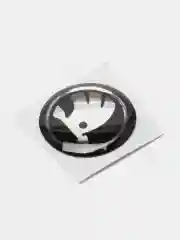 Эмблема наклейка Skoda на ключ зажигания, 10 мм