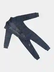Угольный комбинезон детский  флисовый для мальчика Утенок