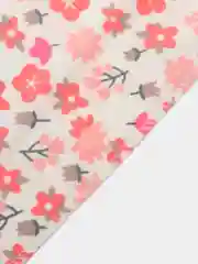 Кораллово-розовый слюнявчик-нагрудник хлопковый детский
