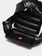 Светодиодный налобный фонарь YYC-8057-P90, повер банк (power bank), 1200 lumens