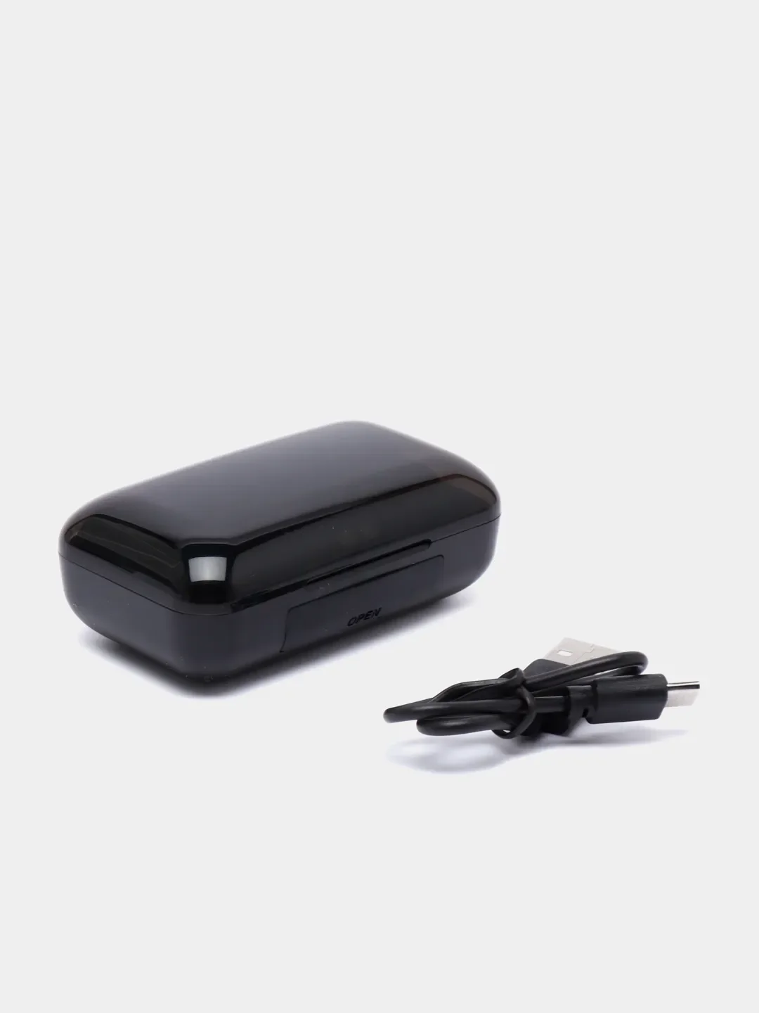 Черный беспроводные Bluetooth наушники F9-5 c функцией powerbank