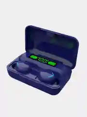 Белый беспроводные Bluetooth наушники F9-5 c функцией powerbank