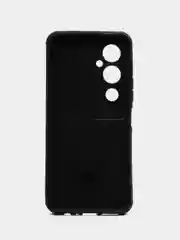Черный чехол для Tecno Pova 4 Pro, силиконовый, под кожу