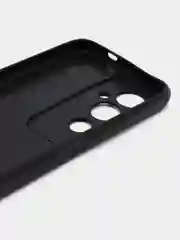 Черный чехол для Tecno Pova 4 Pro, силиконовый, под кожу