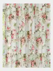 Мятный штора интерьерная, хлопок, 1 штука, 200 х 270 см