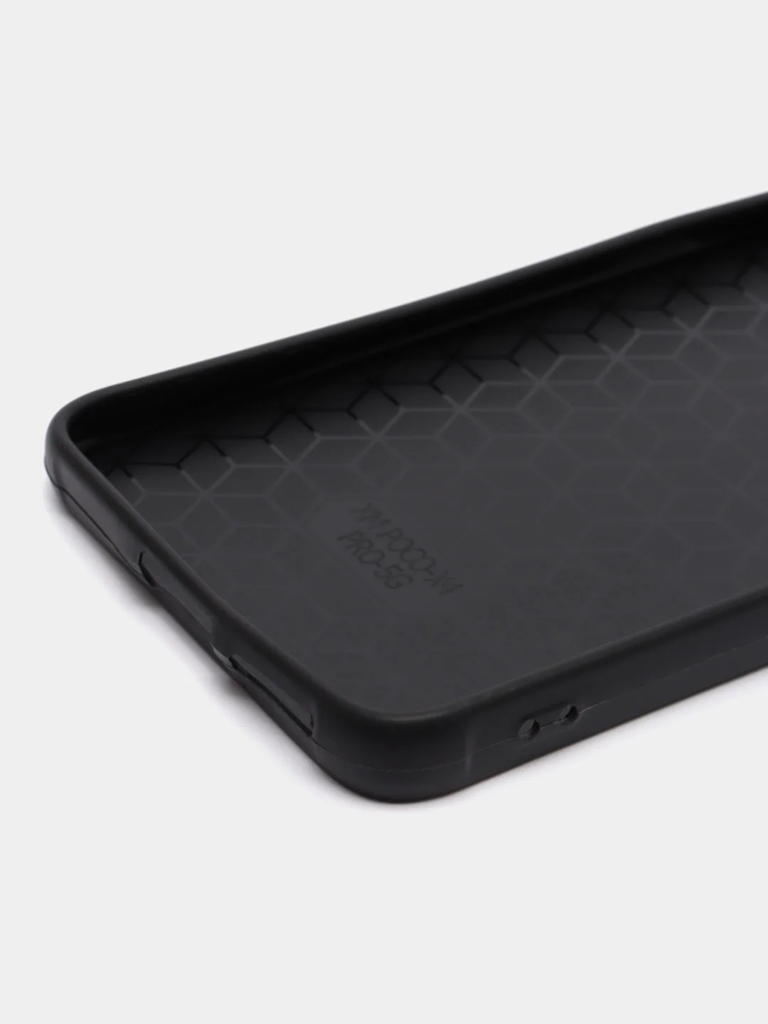 Черный чехол Xiaomi Poco X4 Pro, Сяоми Поко Х4 Про силиконовый, под кожу
