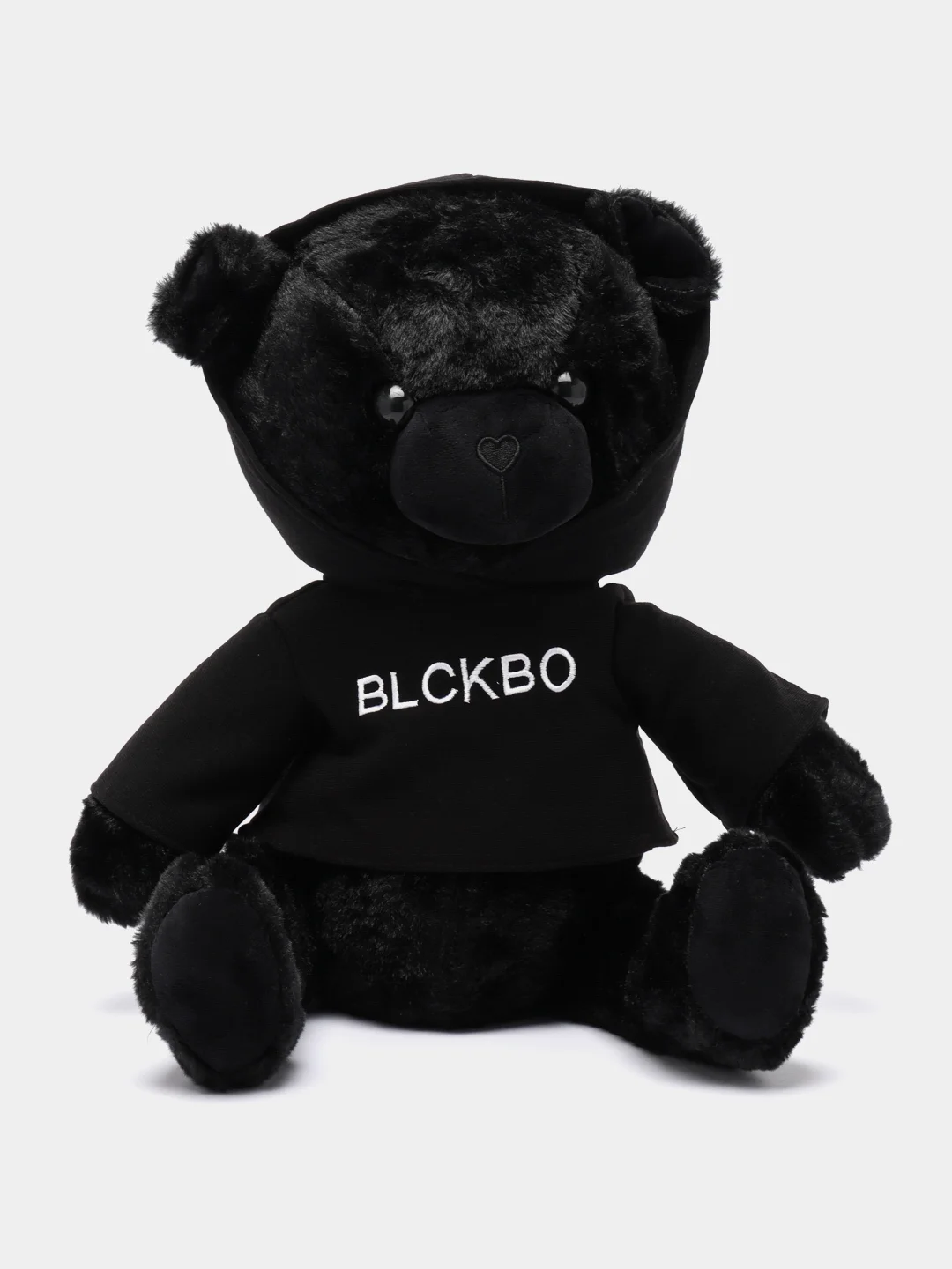 Черный мягкая игрушка "Мишка BLCKBО", черная