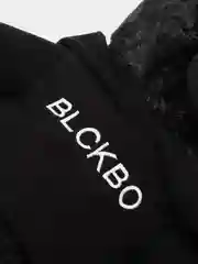 Черный мягкая игрушка "Мишка BLCKBО", черная