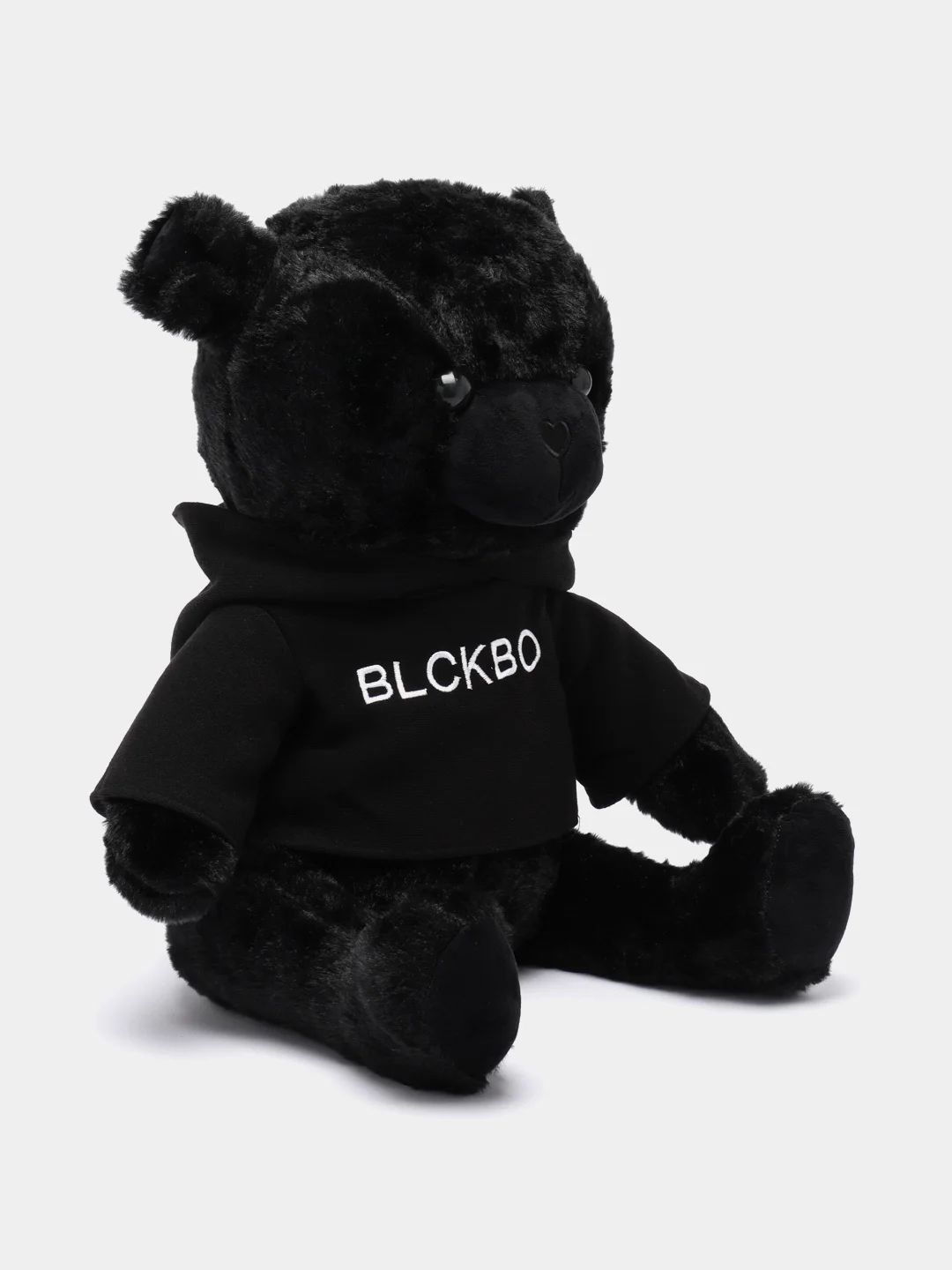 Черный мягкая игрушка "Мишка BLCKBО", черная