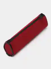 Бордовый пенал-тубус школьный NEW, на молнии, с ручкой и без