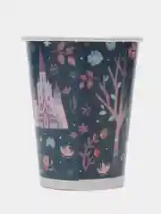 Прозрачный одноразовая посуда для праздника Холодное сердце Сканди, Анна, Эльза, тарелки, стаканы