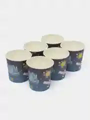 Прозрачный одноразовая посуда С Днем рождения Космос Тарелки Стаканы Колпаки Салфетки Воздушные Шары