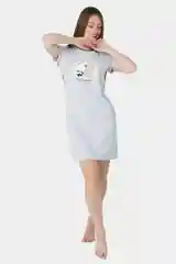 Ледяной туника женская с принтом, хлопок