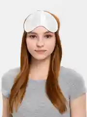 Белый маска для сна