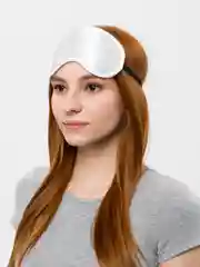 Белый маска для сна