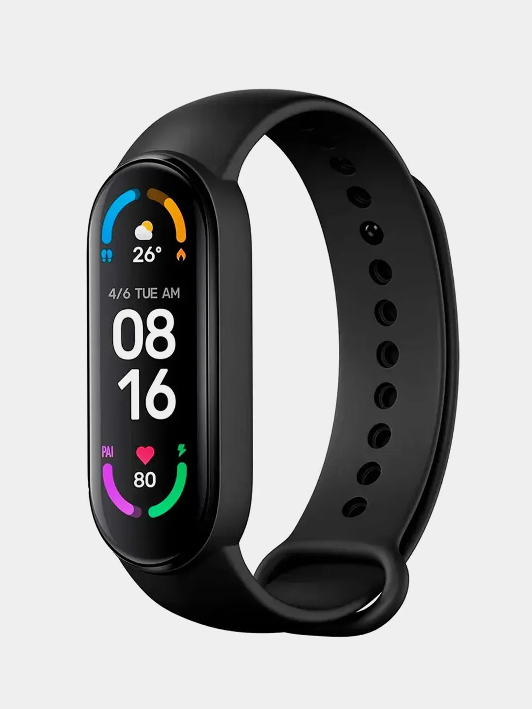 Черный умный фитнес-браслет Smart Band M7+
