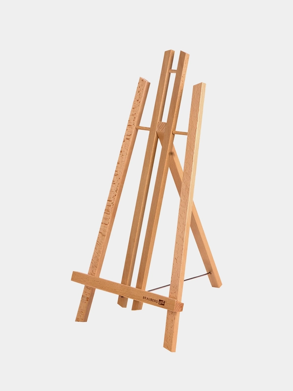 Мольберт настольный 24х30х46см, высота холста до 50см, лакирован BRAUBERG ART CLASSIC