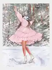 Алмазная мозаика "Танец зимы", без подрамника, 30 х 40 см