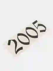 Черный наклейки без фона "Годы рождения 1995-2005", голографические, три цвета