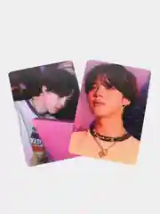 Белый карточки BTS, 55 штук