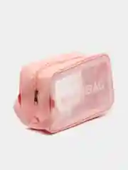 Розовый водонепроницаемая сумка-косметичка Washbag косметичка,  для бассейна, душа,женская аптечка
