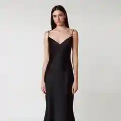 Черный вечернее платье