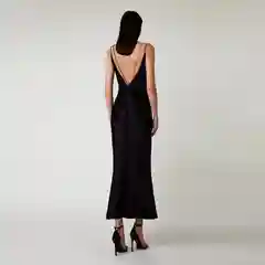 Черный вечернее платье