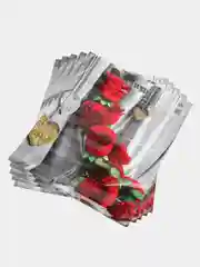 Серый пакет подарочный, ламинированный/ 37 x 46 см/Набор из 3,5 штук/Пакет на все случаи жизни