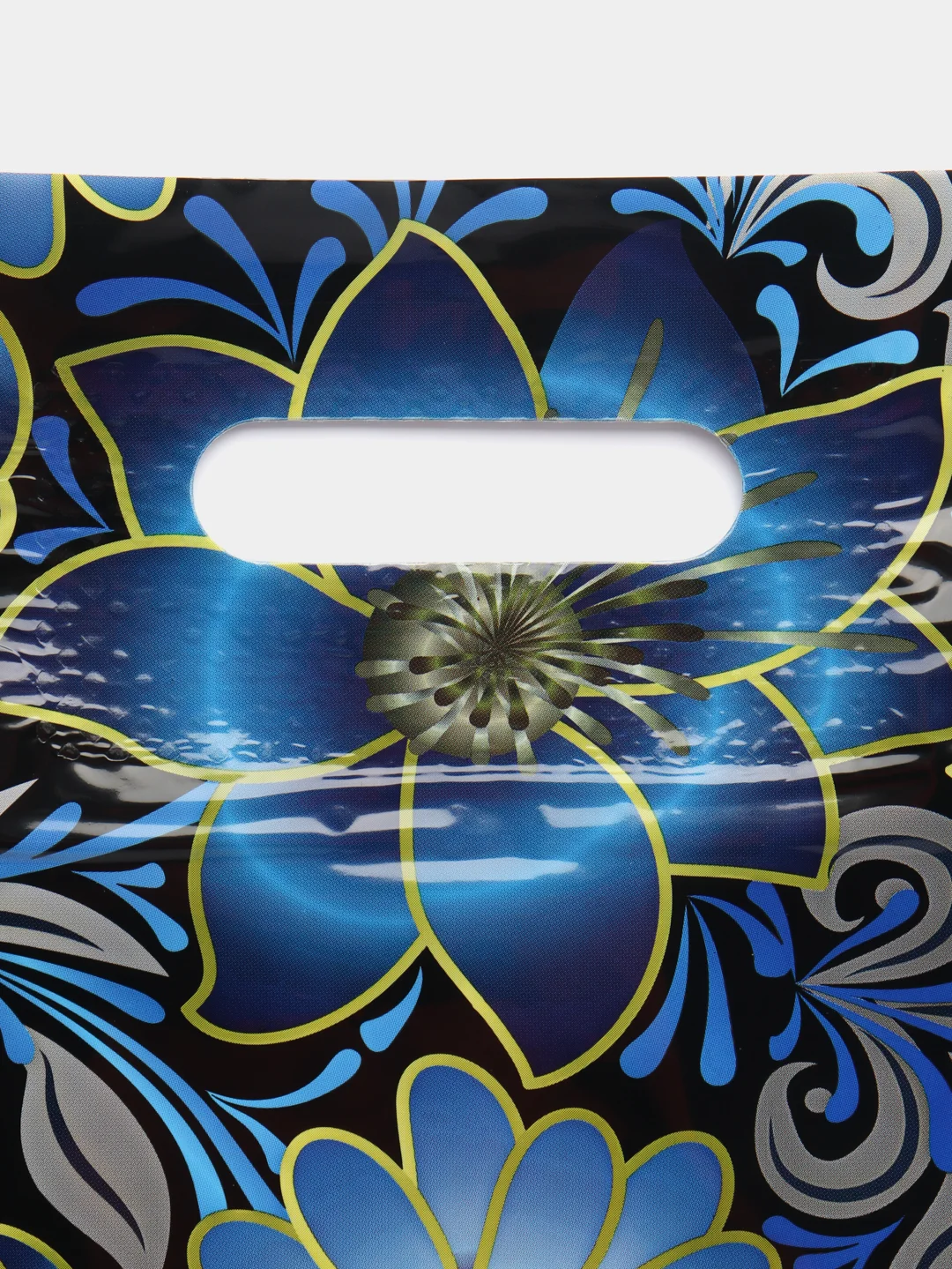Лазурный пакет подарочный, ламинированный/ 37 x 46 см/Набор из 3,5 штук/Пакет на все случаи жизни