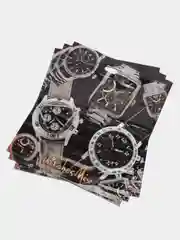 Тёмно-коричневый пакет подарочный, ламинированный/ 37 x 46 см/Набор из 3,5 штук/Пакет на все случаи жизни