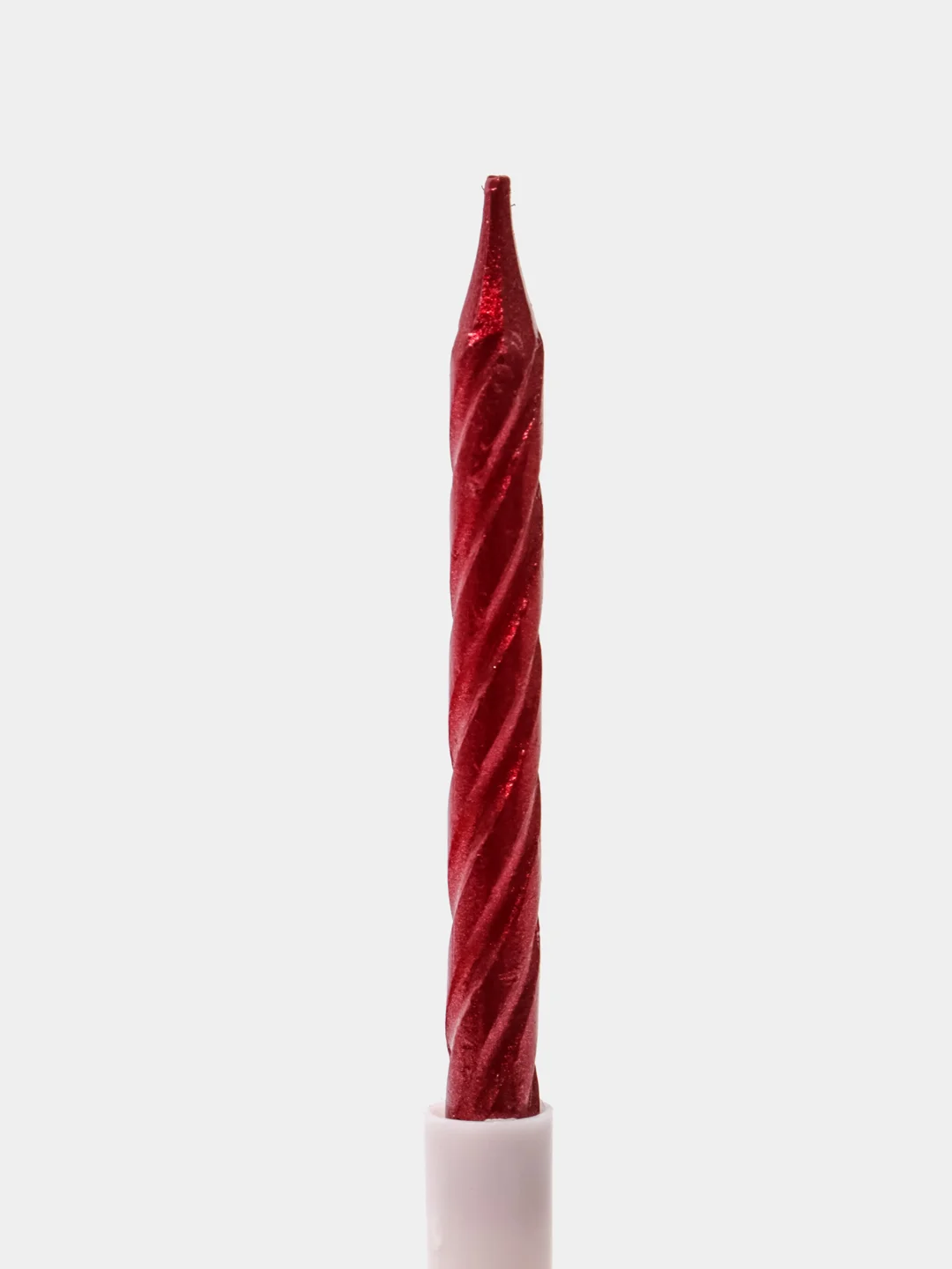 Красный свечи для торта, 10 шт, 6 см