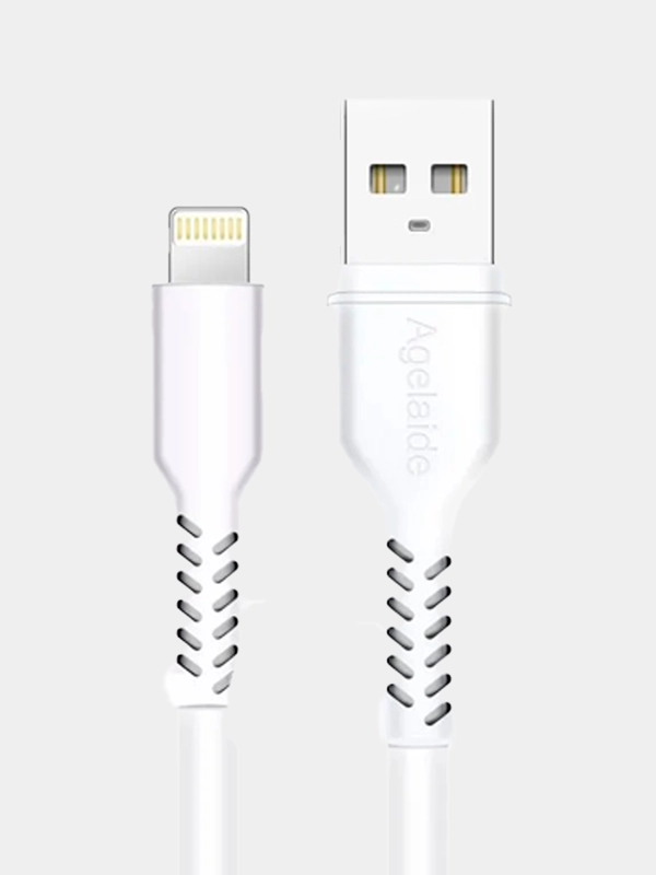 Кабель для iPhone, 2 м, Lightning, зарядка для iPhone