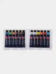 Краски акриловые художественные BRAUBERG ART CLASSIC, НАБОР 12 шт, 11 цветов, в тубах