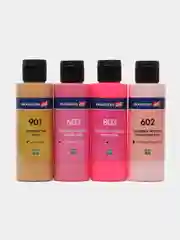 Краски акриловые для техники "Флюид Арт" (POURING PAINT), 4 цвета по 120 мл, Розовые тона
