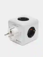 Разветвитель Cube Original 4 Euro 16A GN1204, 2 USB A с блоком 5В/2.1А RocketSocket