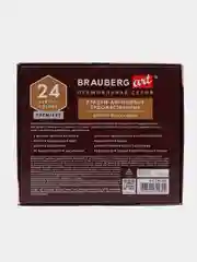 Краски акриловые художественные BRAUBERG ART PREMIERE, НАБОР 24 шт., в тубах по 22 мл