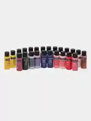 Краски акриловые для техники "Флюид Арт" (POURING PAINT), НАБОР 22 цвета, 24 штуки по 60мл