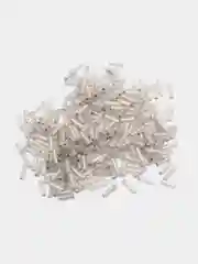 Серый бисер стеклярус